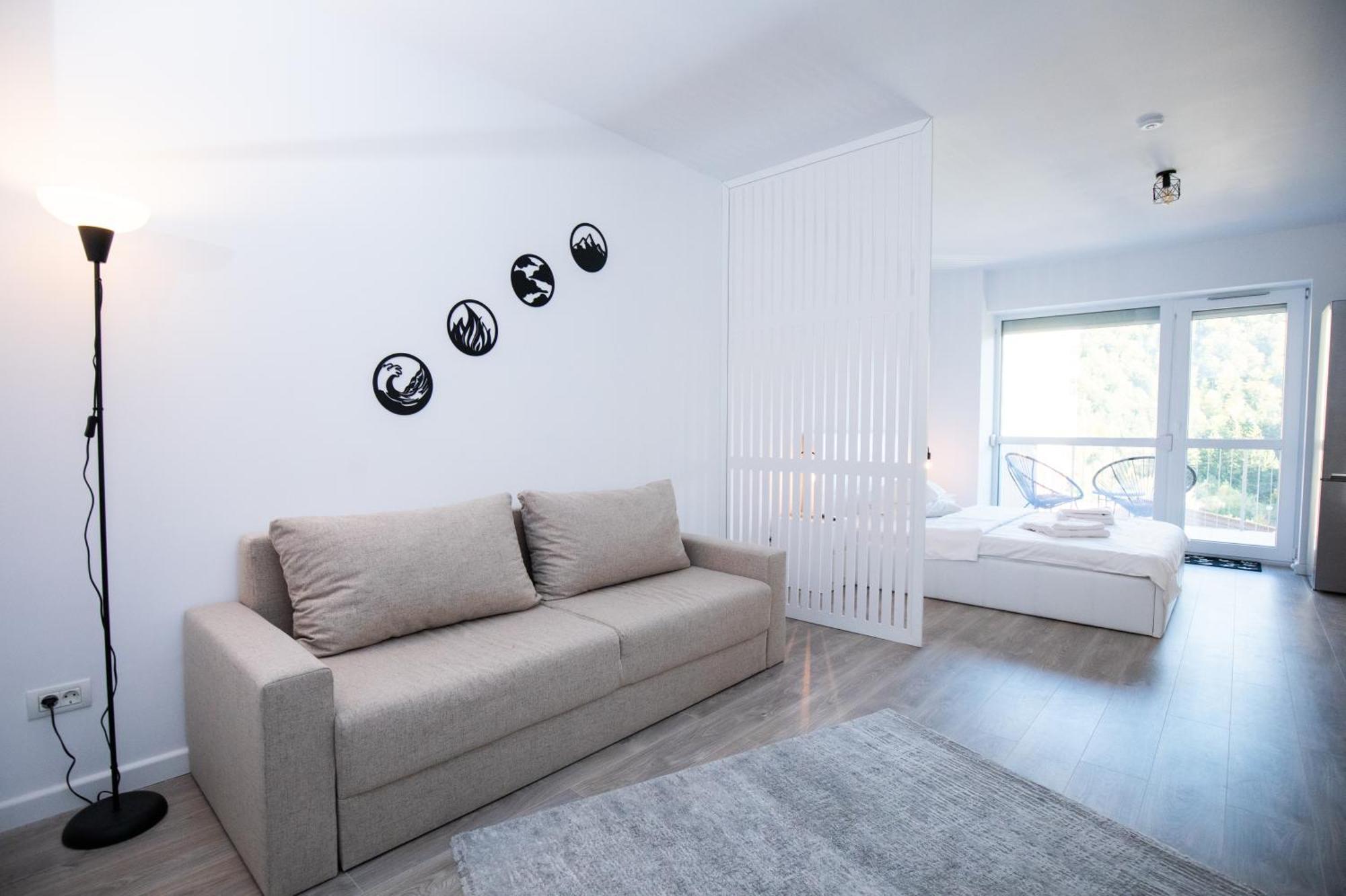 Cozy Studio 4 People With Parking Сіная Екстер'єр фото